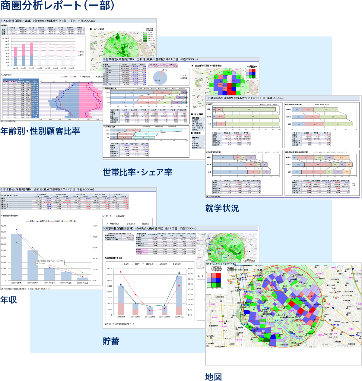 分析レポート作成事例　―信用金庫様―